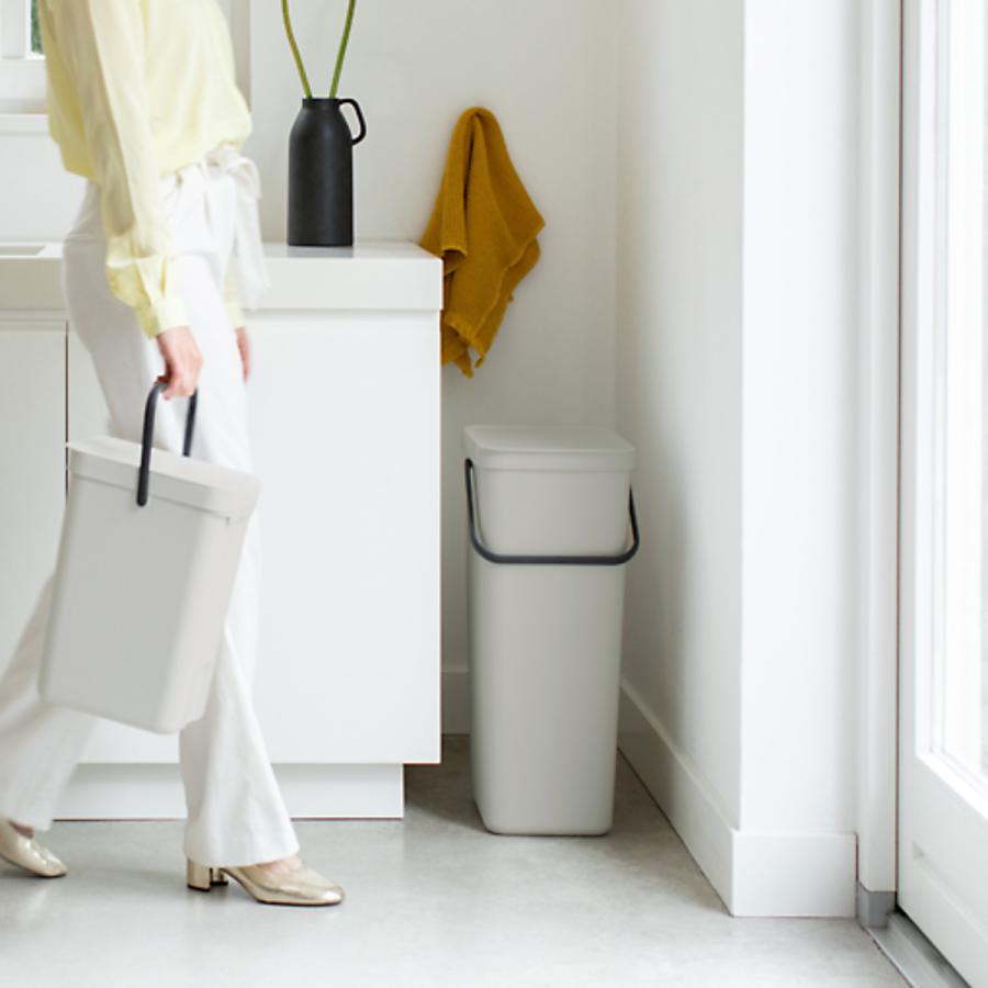 brabantia（ブラバンシア） ゴミ箱 40L ソート＆ゴー ふた付き