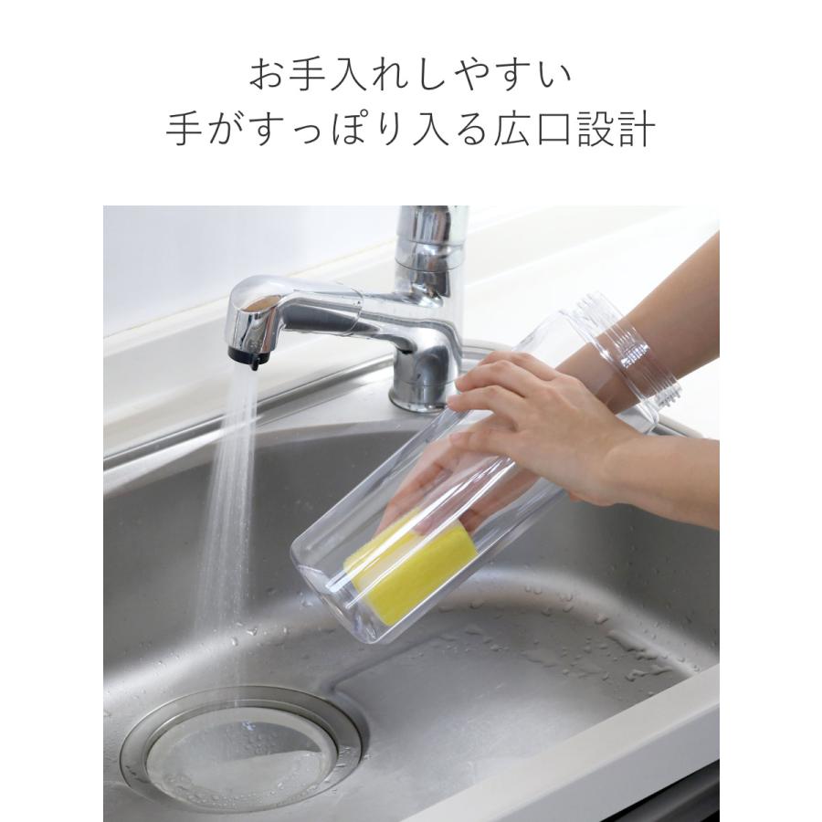 冷水筒 ピッチャー 2.2L ファインジャグ プラスチック 横置き 耐熱 （ 水差し 茶ポット 熱湯 麦茶 冷水ポット 約 2リットル ）｜interior-palette｜09