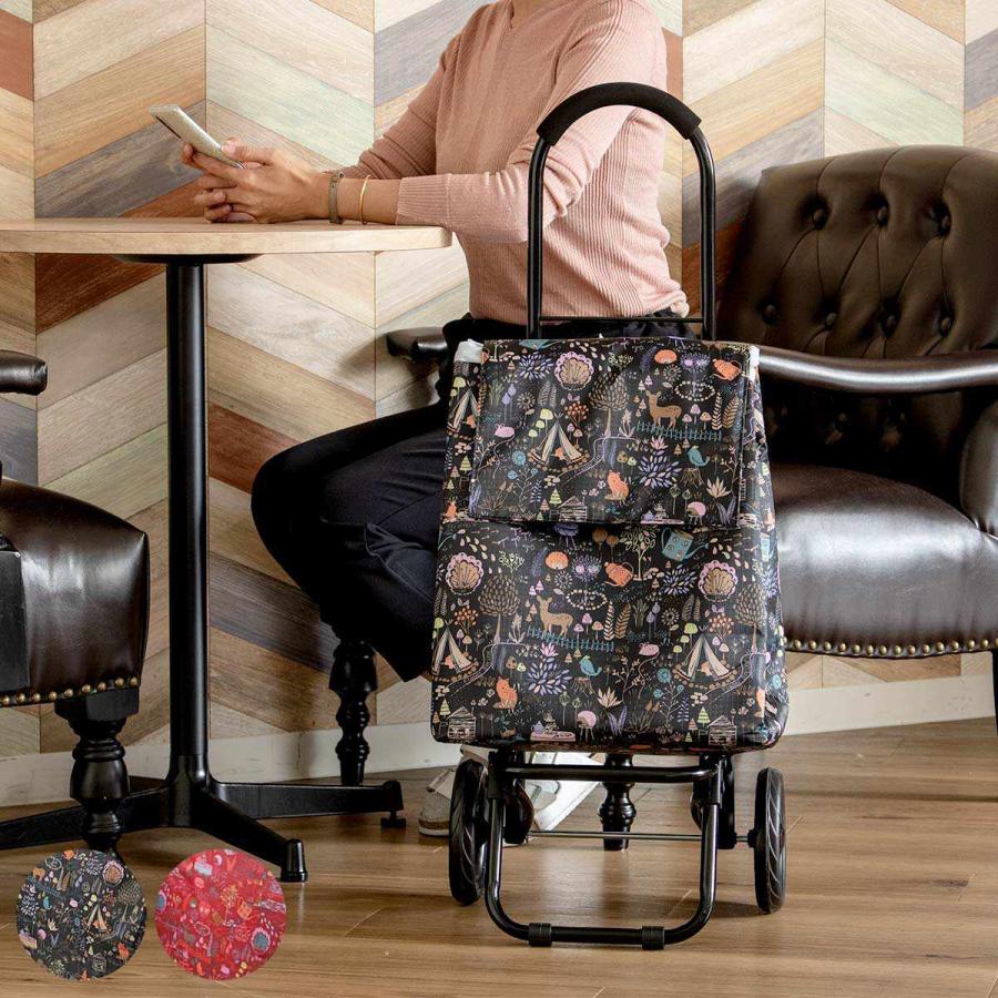 ショッピングカート Charmiss メルヘン柄 28l 大容量 キャリーカート 買い物カート 折りたたみ 軽量 2輪 カート おしゃれ Gyv6rjncyj Superopticas Com