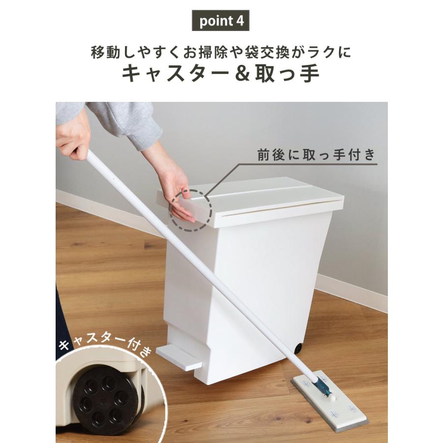 平和工業 ゴミ箱 32L バタフライペダルペール ふた付き （ 45Lゴミ袋