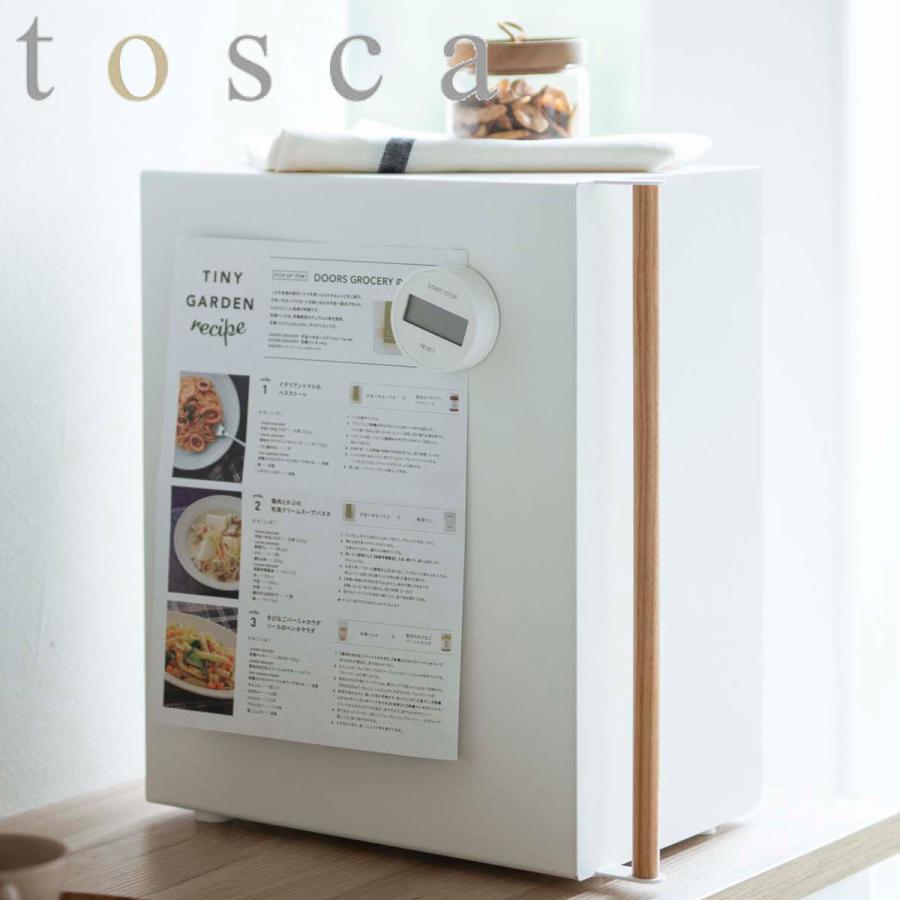 山崎実業 tosca ブレッドケース トスカ スリム 新品 ホワイト tosca（山崎実業） 山崎実業 tosca ブレッドケース トスカ スリム