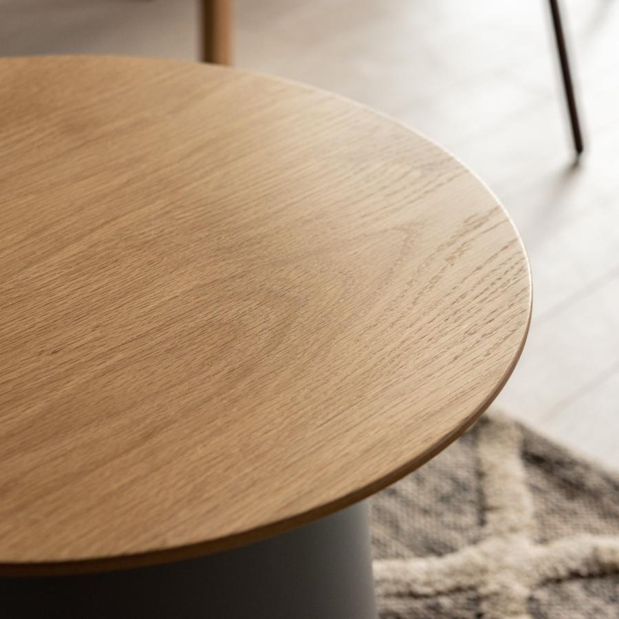 東谷 ラウンドテーブル 幅49cm 円形 木製 （ サイドテーブル ナイト