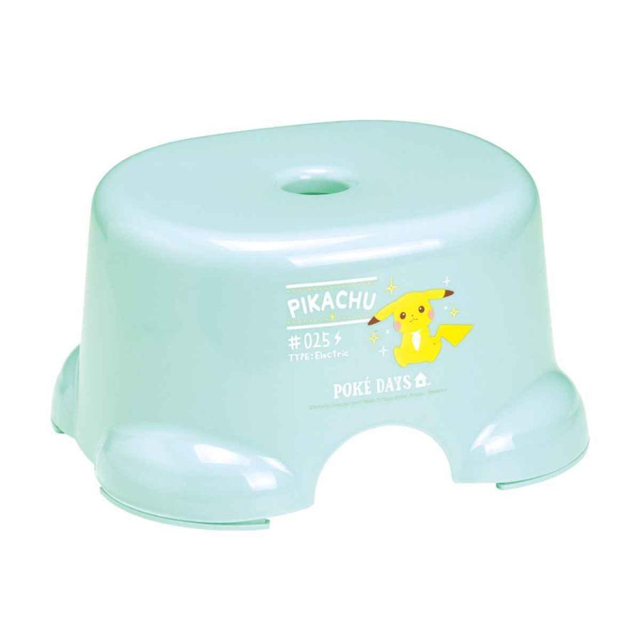 ポケモン　ピカチュウ　座椅子　レトロ スケーター 風呂椅子 子ども 座面高さ13.5cm ポケットモンスター