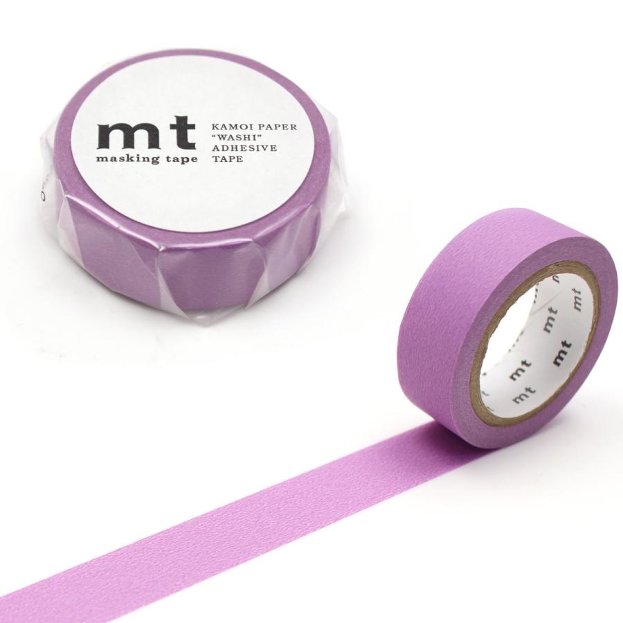 マスキングテープ mt 無地 幅15mm×7m （ マステ カモ井 カモ井加工紙