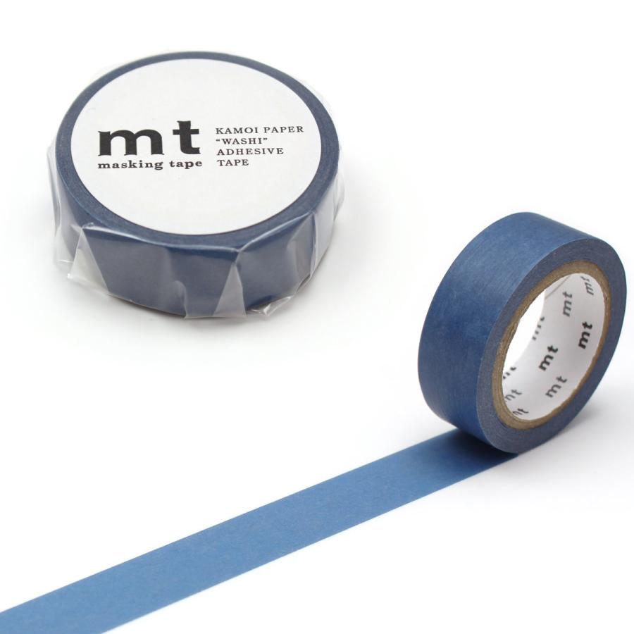 マスキングテープ mt 無地 幅15mm×7m （ マステ カモ井 カモ井加工紙