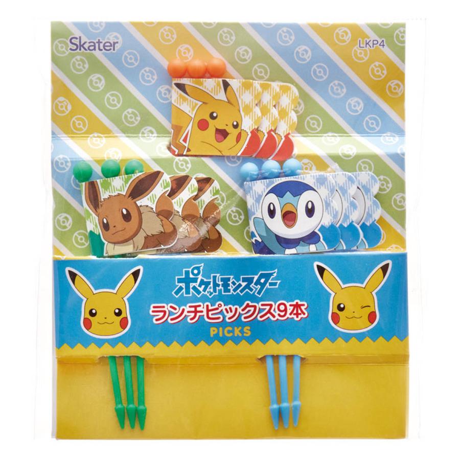 ピック お弁当 9本入 3柄 各3本 ポケットモンスター ピカチュウ ポッチャマ イーブイ おかずピック お弁当ピック ピックス 弁当 子供 インテリアパレットヤフー店 通販 Yahoo ショッピング