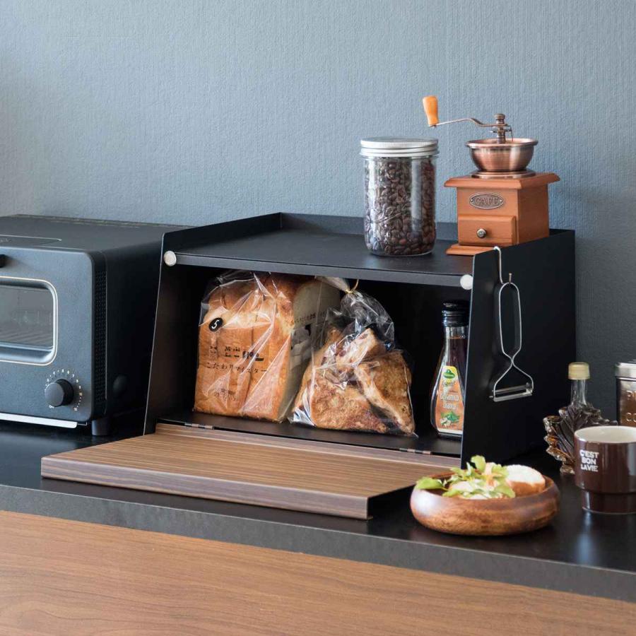 宮武製作所 ブレッドケース スチール製 木目調 TEER （ ティール パン  