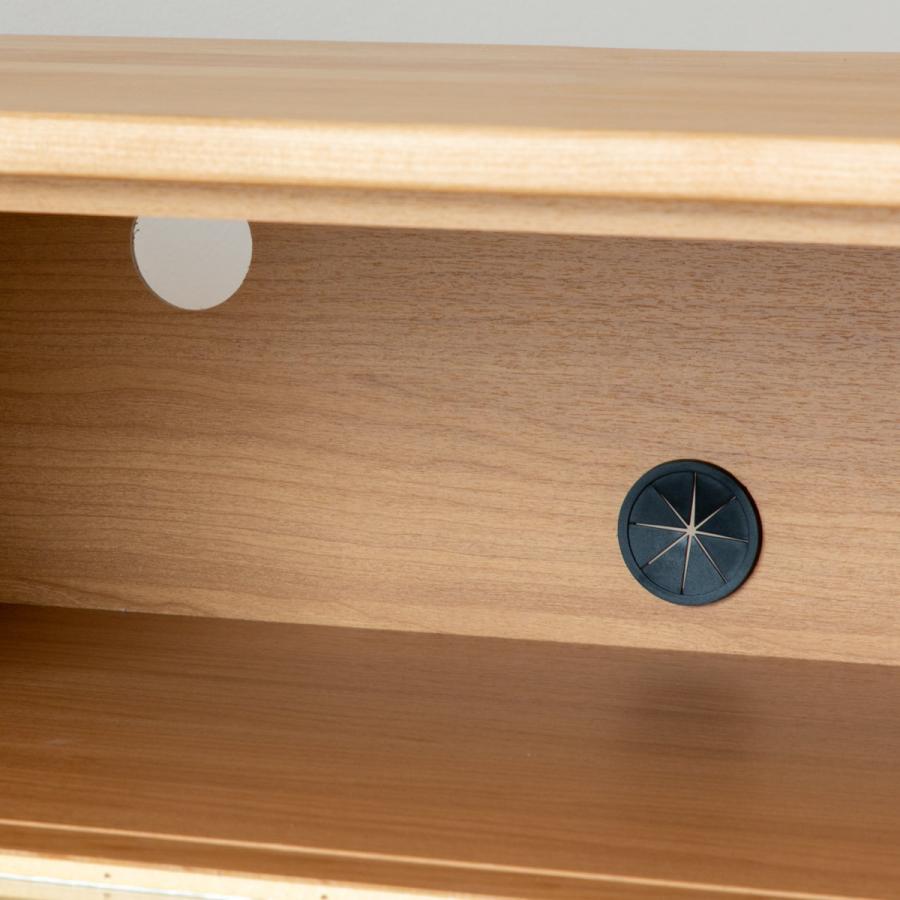 一生紀（ISSEIKI） テレビ台 ローボード 北欧風 アルダー材 FORTO 約幅