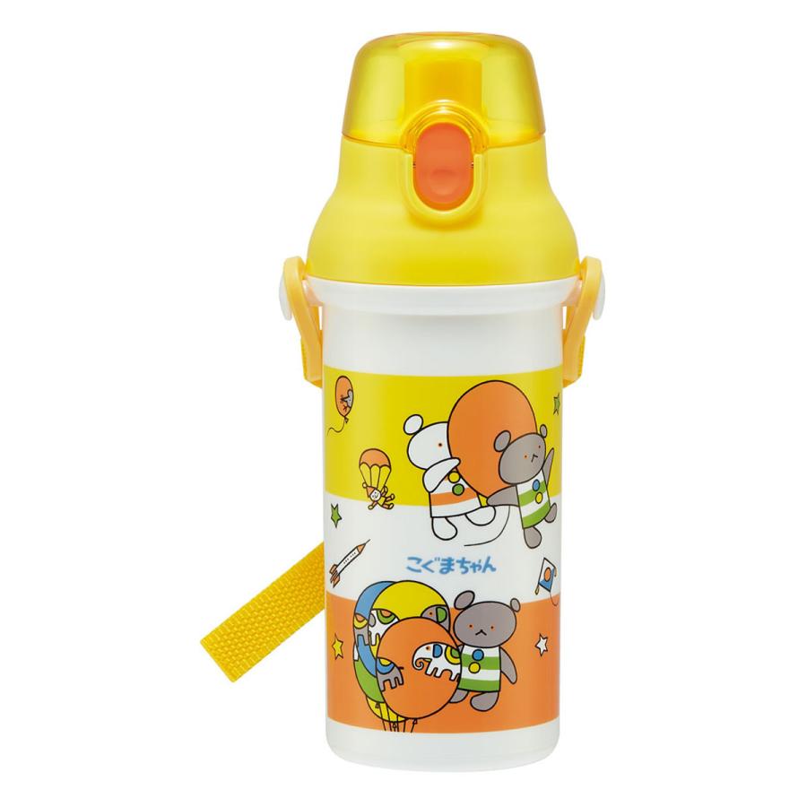 スケーター 水筒 キッズ 480ml 抗菌 プラスチック 直飲み こぐまちゃん