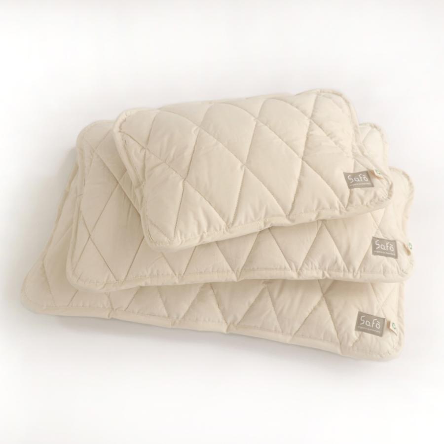 そば枕 safo オーガニック 28X39cm ウォッシャブル （ サフォ ピロー