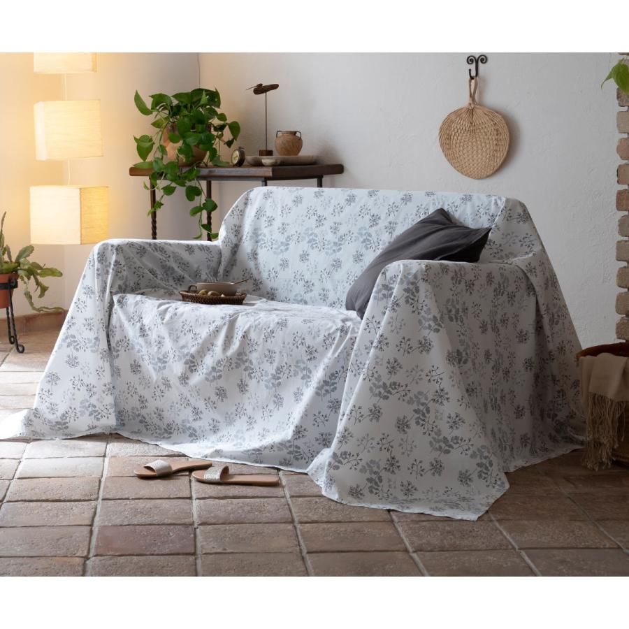 ❤️elegance☆エレガンス☆美しいフラワープリントベッドカバー