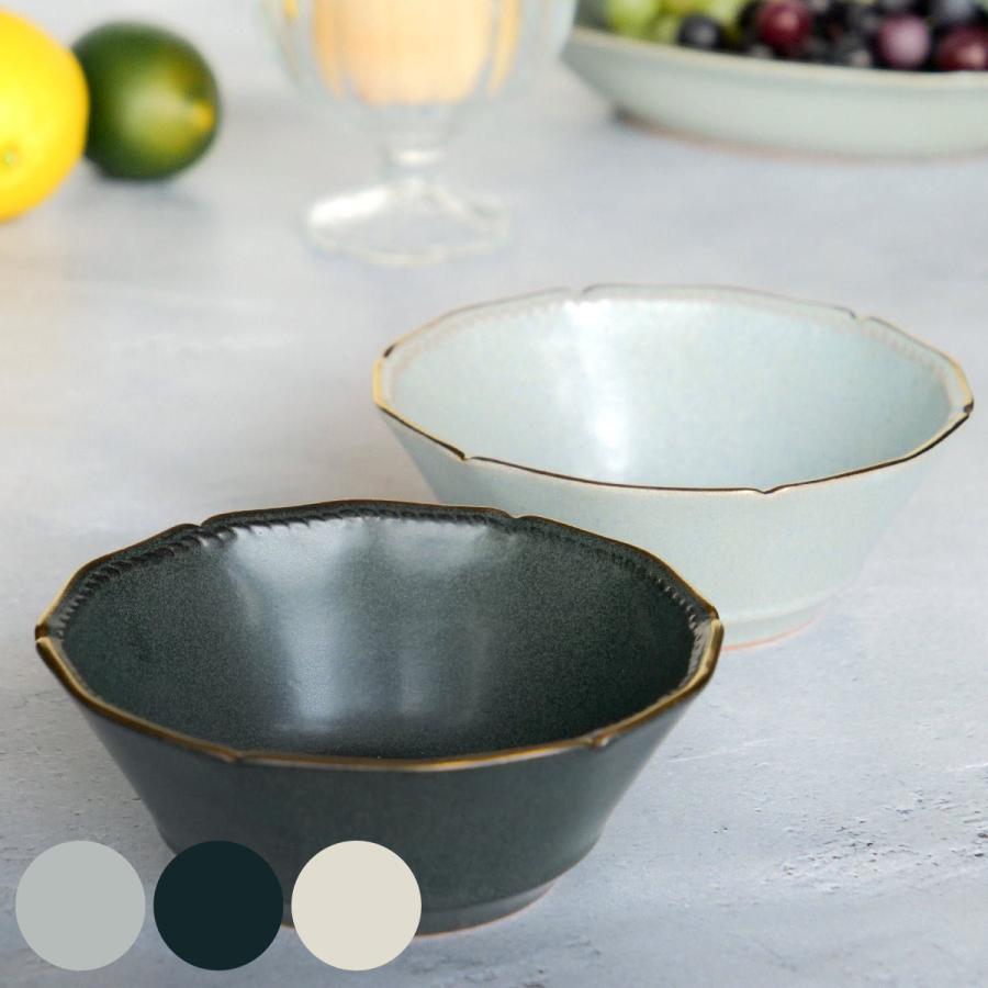 aito製作所 ボウル 15cm ステッチ 陶器 美濃焼 （ 食洗機対応 サラダ