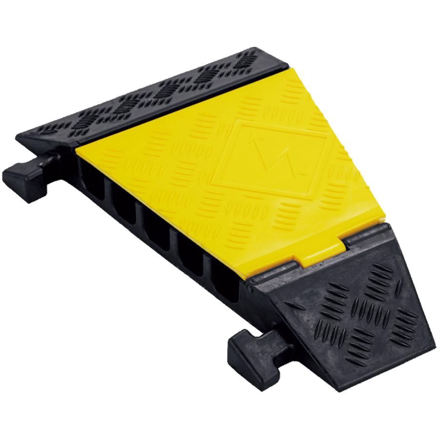 【お問い合わせ専用】 法人限定） ケーブルプロテクター 5系統タイプコーナー用 31×50×5.5cm