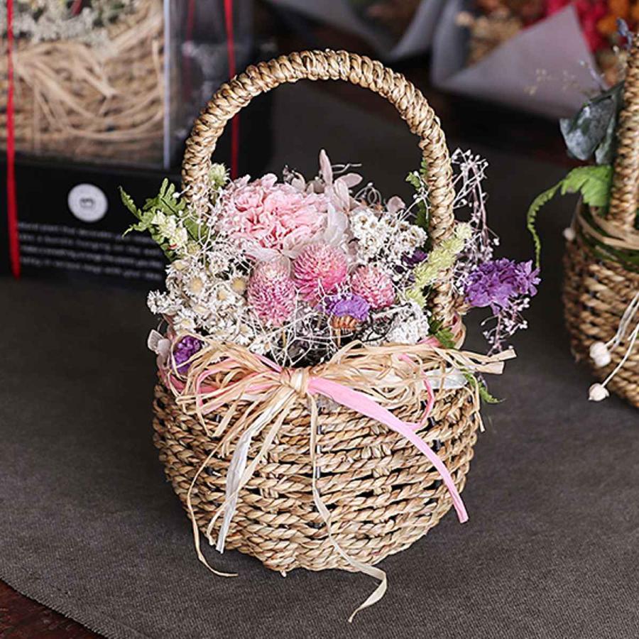 レノックス アンティーク バスケット フラワー ベース リボン 花瓶 花かご ドライフラワー ベルフルールバスケット （ 花 フラワーアレンジメント