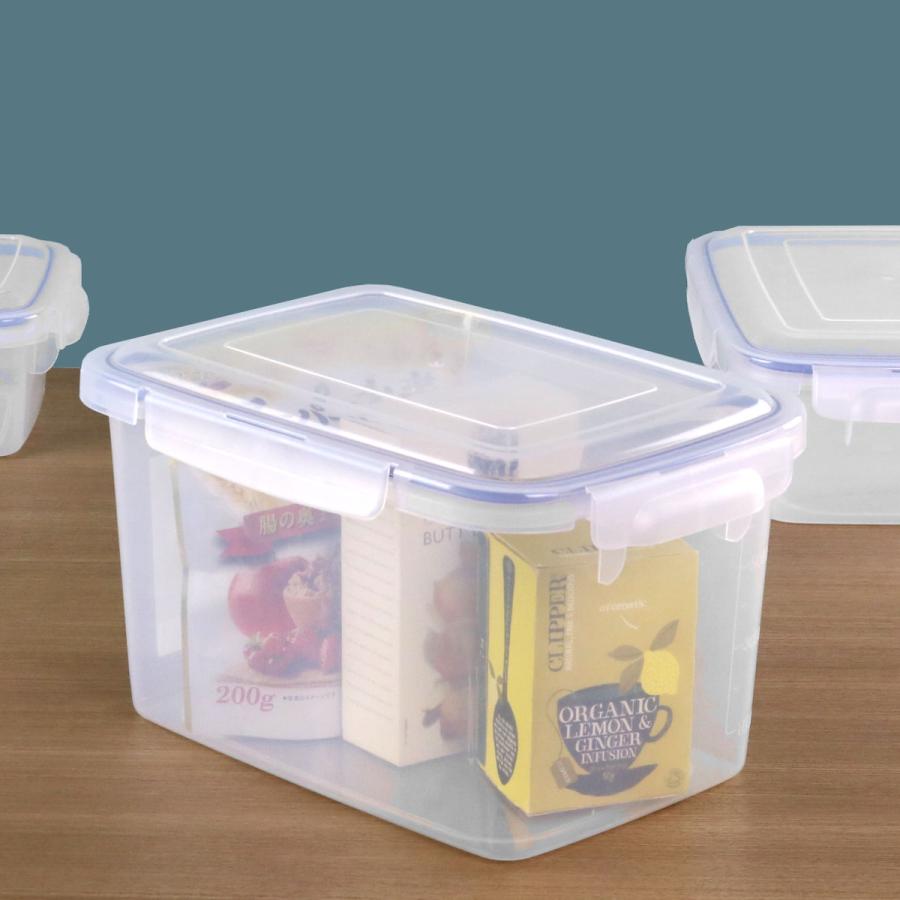 保存容器 8L SLジャンボケース 抗菌 （ 密閉 4面ロック プラスチック