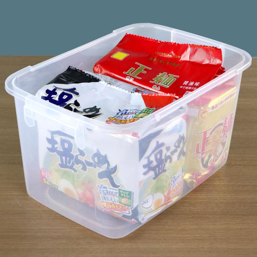 保存容器 8L SLジャンボケース 抗菌 （ 密閉 4面ロック プラスチック