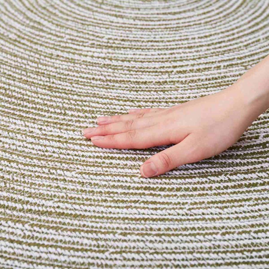 ラグ 円形 ハンドメイド 綿100％の編み込みラグ ブレイド 90cm （ ラグマット カーペット 絨毯 パッド インド綿 丸型 ）｜interior-palette｜18