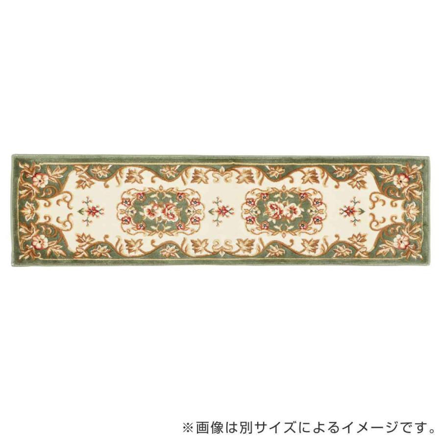 玄関マット 室内用 メダリオン 30×150cm （ 玄関 マット 屋内 室内 厚さ1cm 上がりかまち用 横150 縦30 花柄 ）｜interior-palette｜18