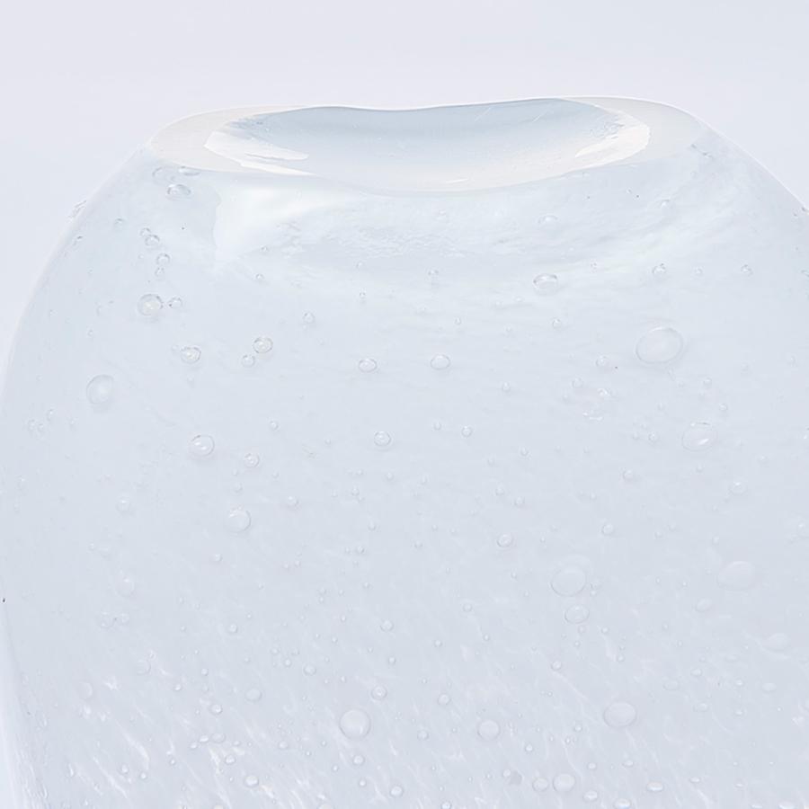 花瓶 DGマコベース 幅10×奥行6.5×高さ13.5cm クリアホワイト ガラス （ 花びん フラワーベース 花器 ガラス製 インテリア ）｜interior-palette｜16