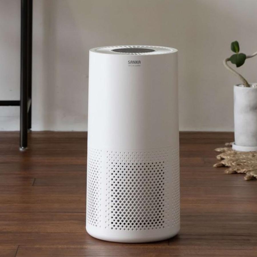 空気清浄機 17畳用 除菌 （ 空気清浄器 高さ46 幅23.5 UV-C 三層構造  