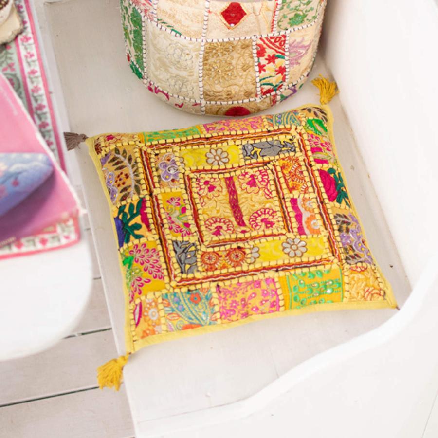 チェアパッド カンバディアパッチ SQチェアパッド 33×33cm 四角