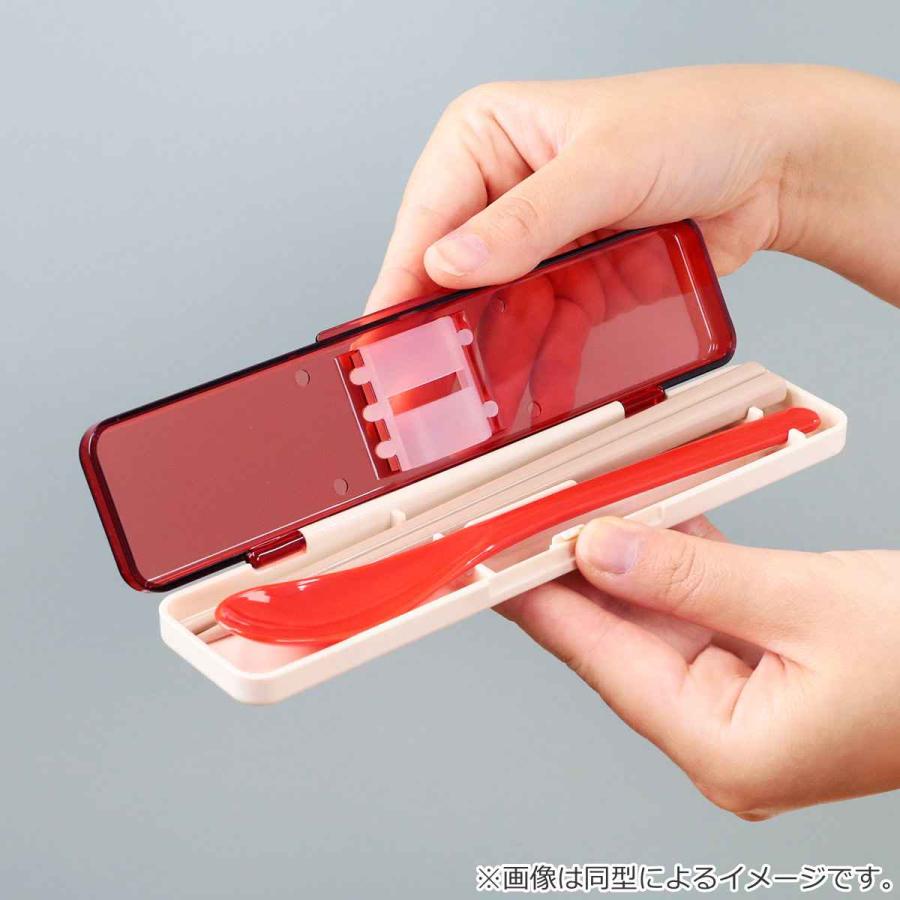 コンビセット 抗菌 18cm 箸 スプーン ピーナッツ カラーズ （ スヌーピー 食洗機対応 18センチ お箸 音の鳴らない カトラリー 女子 ）｜interior-palette｜06