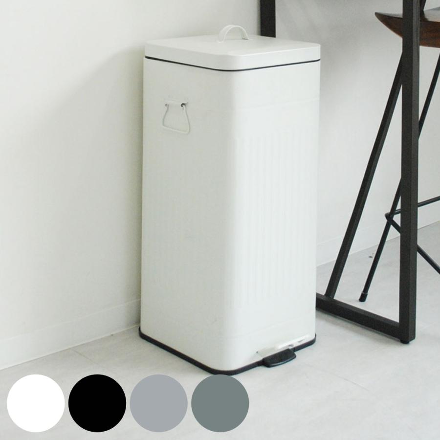 ゴミ箱 30L Galva ペダル式 （ ごみ箱 30リットル ペダルペール 幅27 