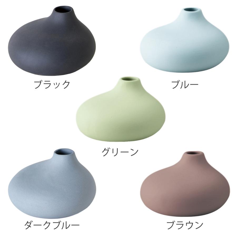 花瓶 AYAフラワーベース フラット 陶器 （ 花びん 花器 ベース 無地 一輪挿し 丸型 ）｜interior-palette｜14