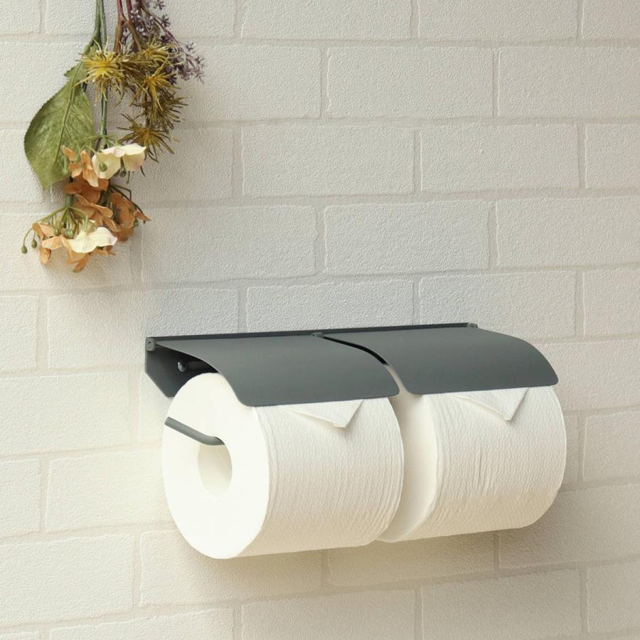 特典付き トイレットペーパーホルダー Tpby ダブル （ ペーパーホルダー アイアン DIY トイレホルダー ） :410026:インテリア ...