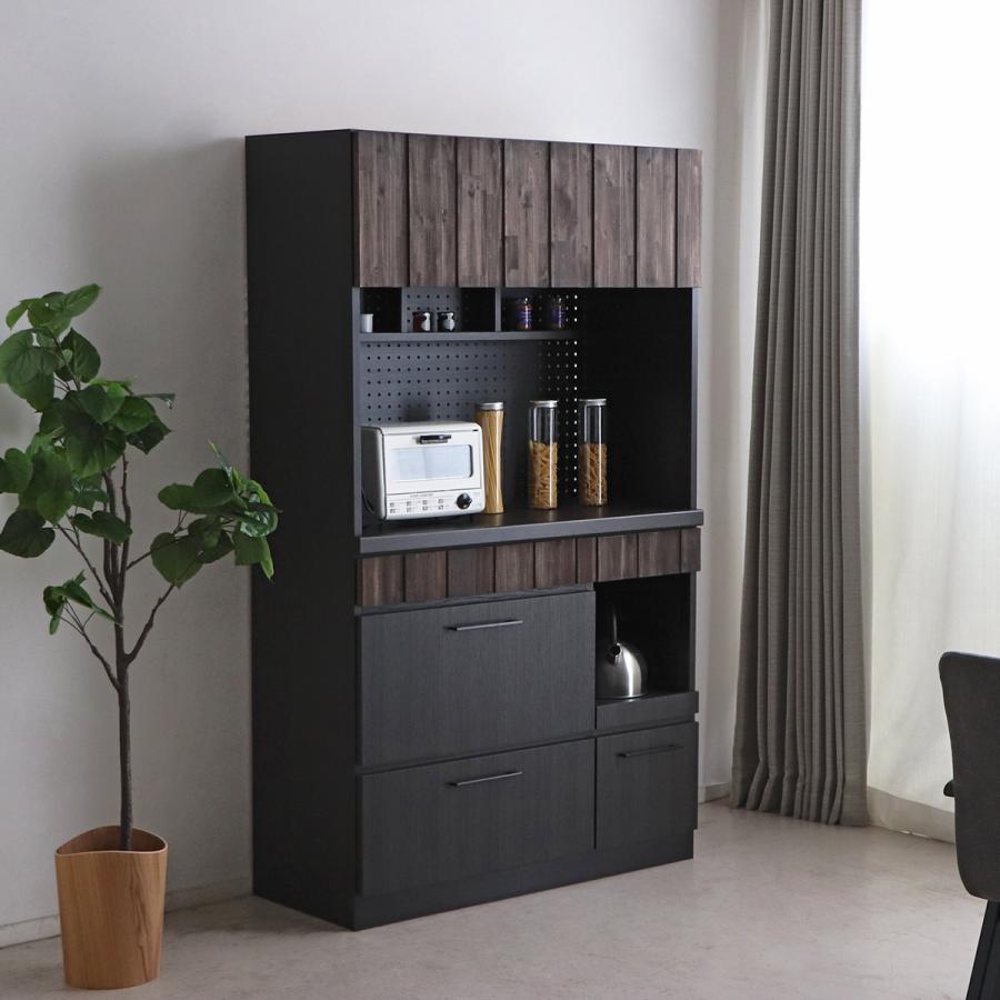 東馬（Tohma） キッチンボード 食器棚 板扉上台 引出し下台タイプ RESE