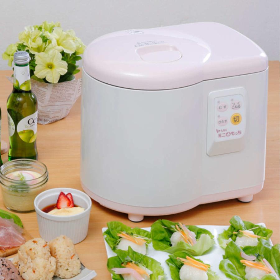 餅つき機 ミニもっち 5合用 （ 自動 電動 機械 蒸し皿付き 蒸し器 