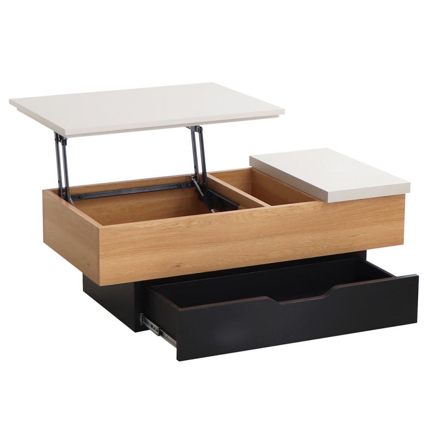 東馬（Tohma） センターテーブル 幅105cm 天板昇降 ストール リビング