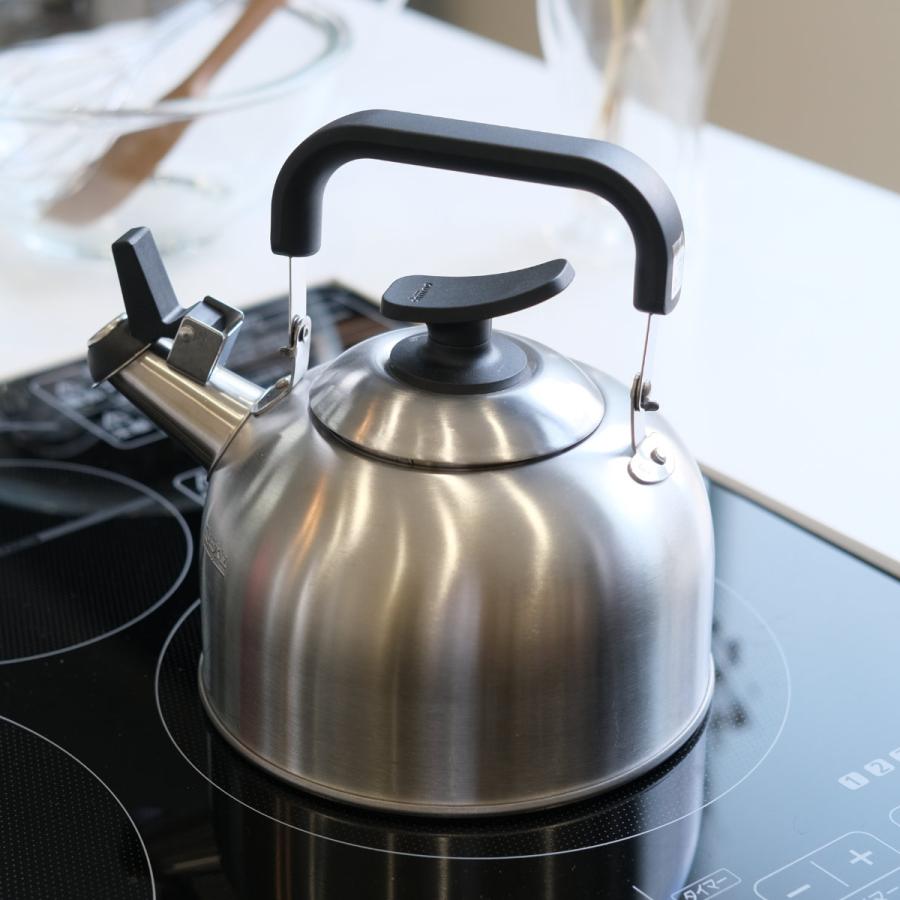 パール金属 笛吹きケトル 1.6L チーノ ステンレス製 （ IH対応 ガス火