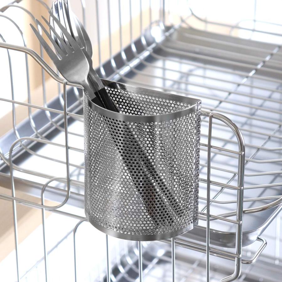 大木製作所 カトラリーポケット メッシュ箸立て （ 日本製 ステンレス