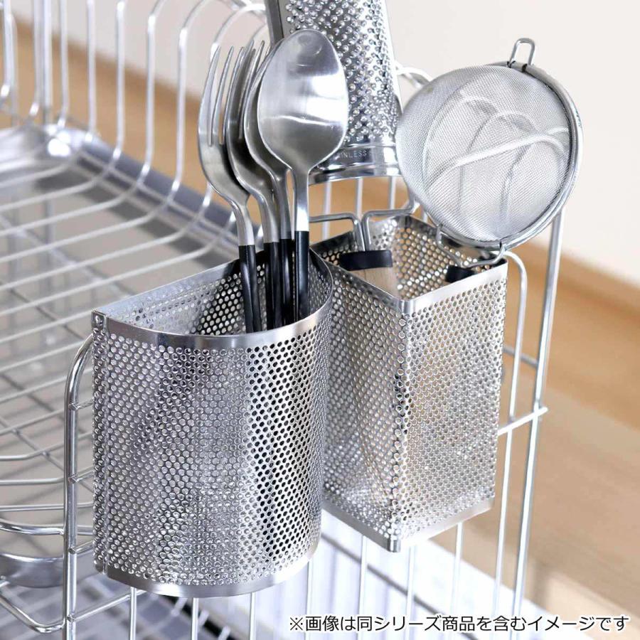 大木製作所 カトラリーポケット メッシュ箸立て （ 日本製 ステンレス