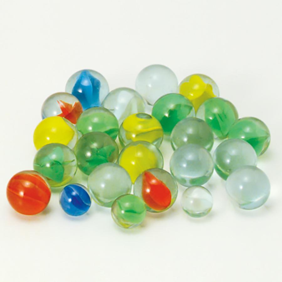 ビー玉 おもちゃ （ ガラス玉 24個セット 玩具 子供 キッズ 幼児