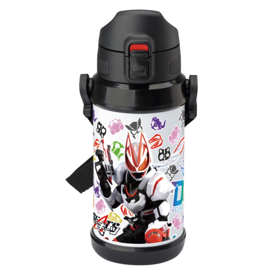 水筒 ダイレクトステンレスボトル 600ml 仮面ライダー ギーツ （ 直飲み 保冷 ダイレクトボトル ステンレスボトル ワンプッシュ キャラクター 子供 ）｜interior-palette｜05