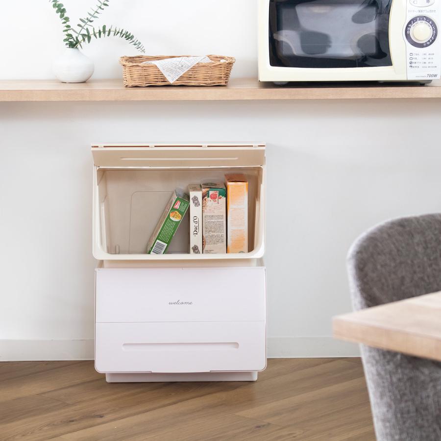 SANKA（家具、インテリア） 収納ボックス 前開き 幅45×奥行34×高さ31cm