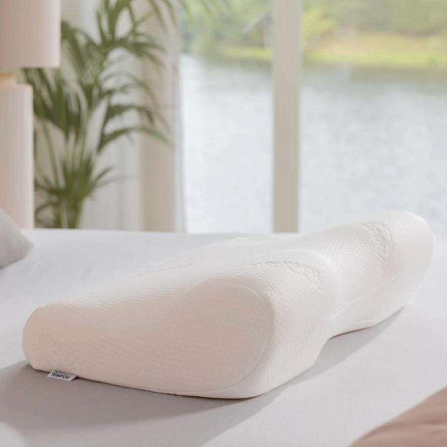 テンピュール Tempur 枕 まくら ミレニアムピロー ホワイト 防菌 防臭 テンピュール（TEMPUR） 枕 ミレニアムネックピロー Mサイズ （ TEMPUR