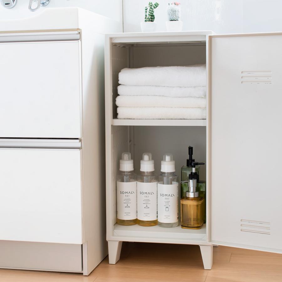 VAZZO ペグキャビネット　収納　ホワイト 2個セット 天馬 キャビネット VAZZO 2個セット 幅35.5×奥行35.5×高さ76.5cm ペグ