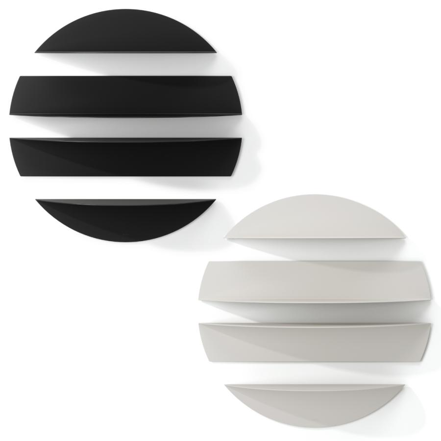 Umbra 棚 umbra ソリス シェルフ 4段 壁付け （ アンブラ ウォール