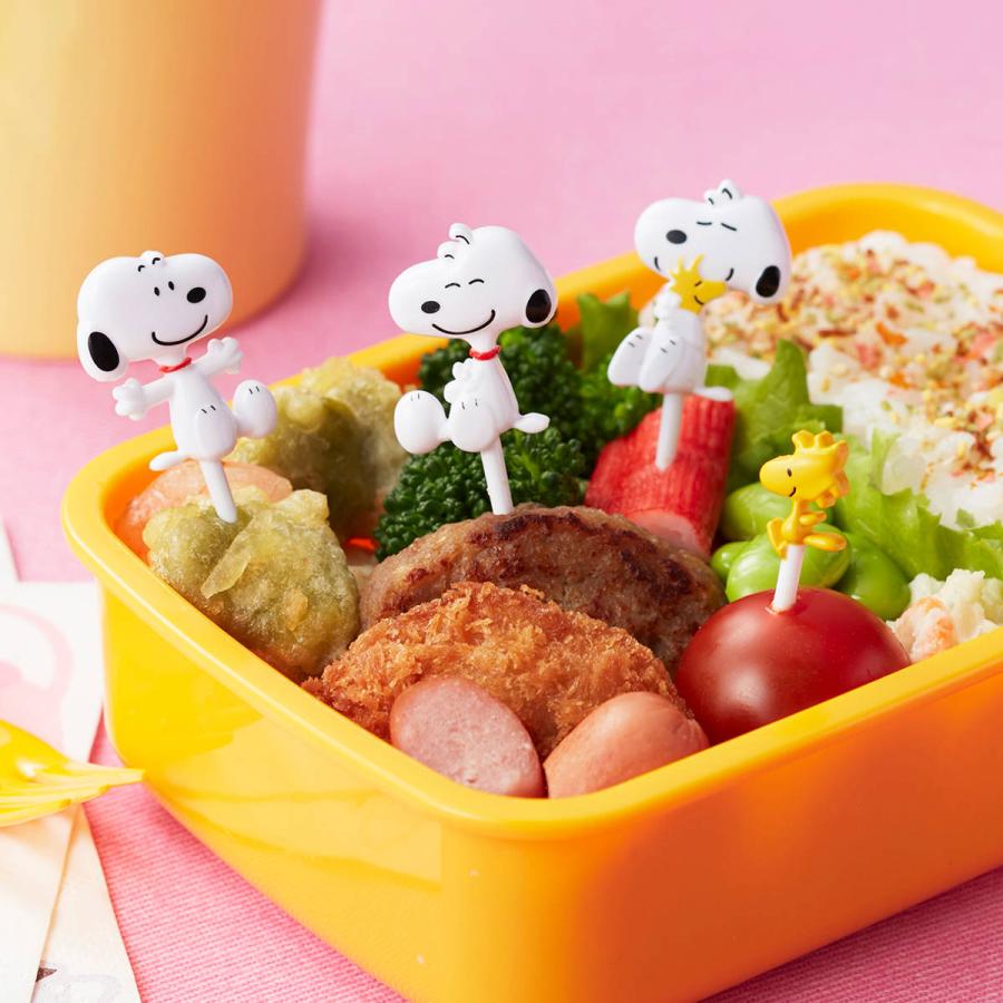 日本最大級 ピック ニコニコピック スヌーピー 8個入り 8本 彩り 子供 ） （ 飾り お弁当ピック SNOOPY おかずピック ピンチョス  弁当箱、水筒