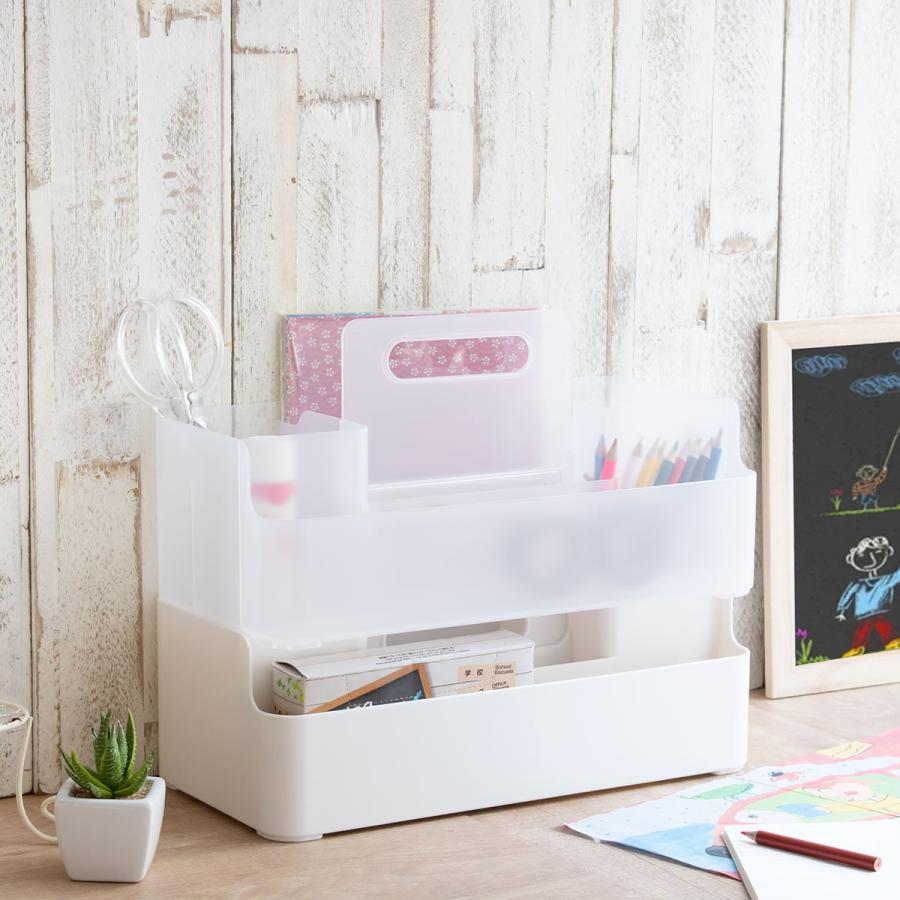 SANKA 小物収納 ナチュラ ツールピット L ハンドル付き （ 収納ケース