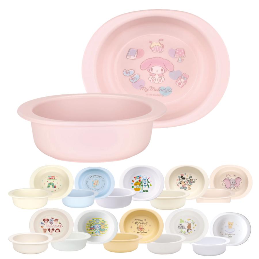 ベビー食器 PP製 小鉢 キャラクター （ ディズニー プーさん ダンボ ミッキー＆フレンズ はらぺこあおむし いないいないばあっ ドラえもん ディズニー100周年 ）