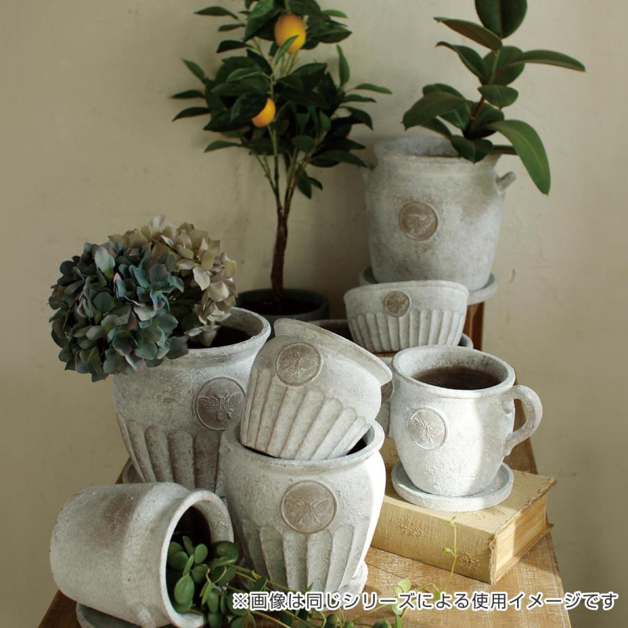 植木鉢 HONEYBEE プランター Mサイズ （ プラントポット 植物用ポット 鉢 花器 鉢カバー ポット セメント 4号鉢 ...