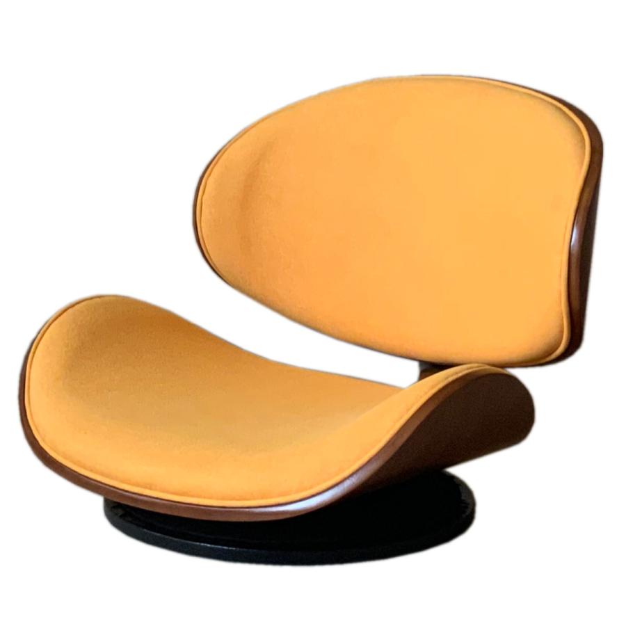 座椅子 360度 回転式 幅55cm ファブリック （ フロアチェア ローチェア 椅子 座いす 回転 ）｜interior-palette｜19