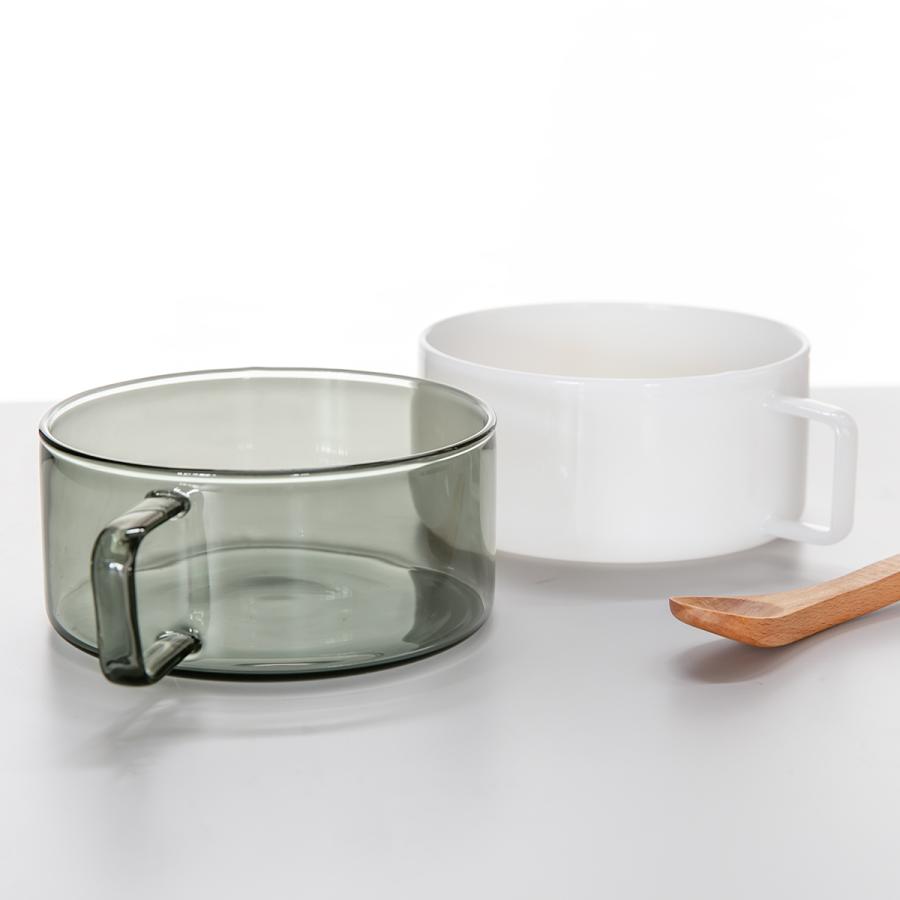 TAMAKI スープカップ 390ml FUFU フフ 耐熱ガラス （ 食洗機対応 電子