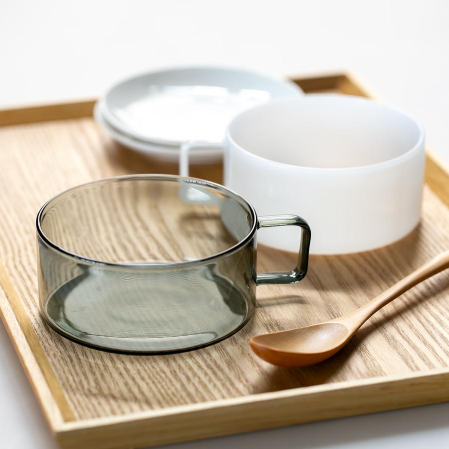 TAMAKI スープカップ 390ml FUFU フフ 耐熱ガラス （ 食洗機対応 電子