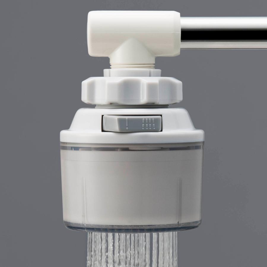 クリタック 浄水器 ロカシャワー HP15 （ 活性炭 蛇口直結型