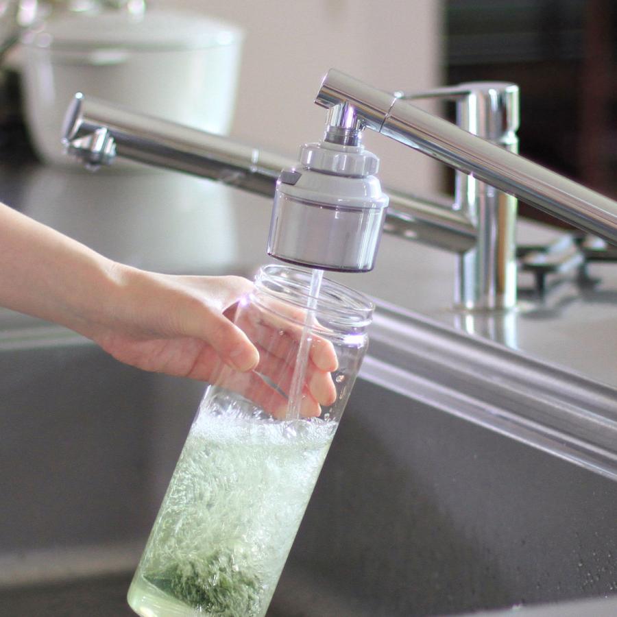 クリタック 浄水器 ロカシャワー HP15 （ 活性炭 蛇口直結型